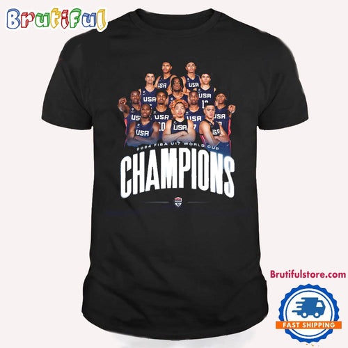 NBA Men’s Basketball 2024 Fiba U17 World Cup Champions T Shirt