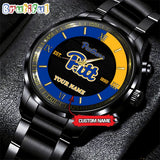 NCAA Pittsburgh Panthers Black Fashion Watch