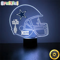 NFL Dallas Cowboys Night Light Football Sports Fan Led Light