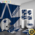NFL Dallas Cowboys Shower Curtain Chic Shower Drapes