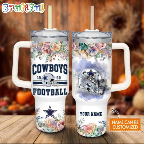 NFL Dallas Cowboys Stanley Tumbler 40oz, Cowboys Football Tumbler