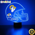 NFL Los Angeles Rams Night Light Football Sports Fan Led Light