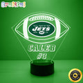 NFL New York Jets Night Light Football LED Light