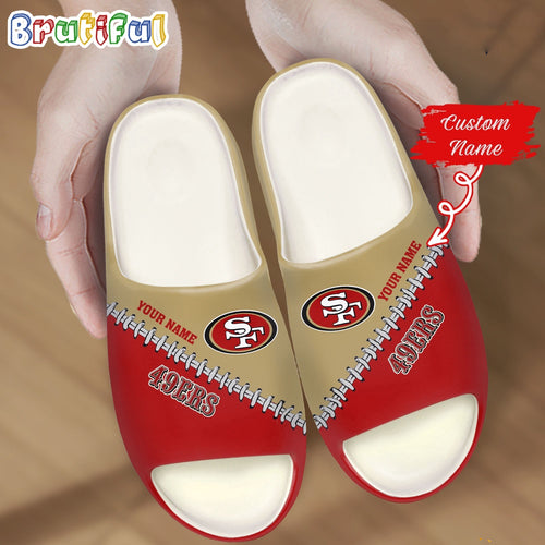 NFL San Francisco 49ers Slippers Football Comfortable Slippers