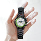 Seattle Seahawks Black Stainless Steel Watch – HOATT12960