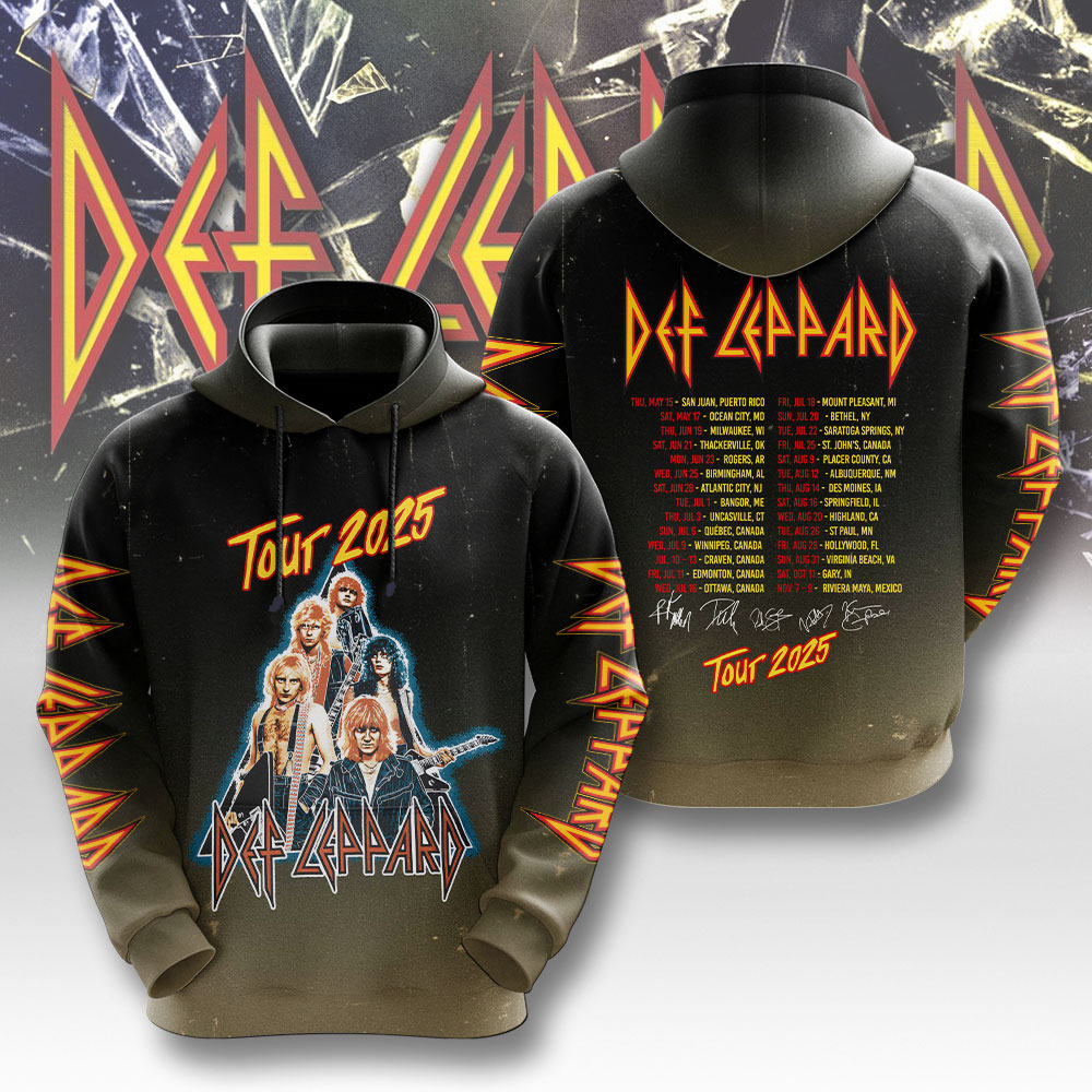 Def Leppard 3D Apparels – NGHIAVT 2306