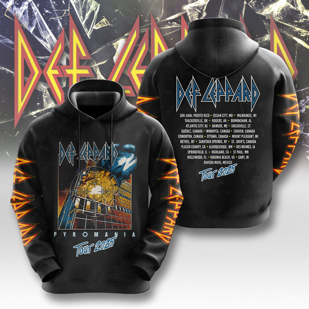 Def Leppard 3D Apparels – NGHIAVT 2321