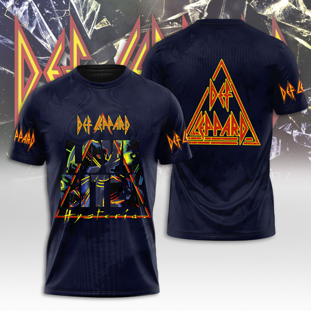 Def Leppard 3D Apparels – NGHIAVT 2322