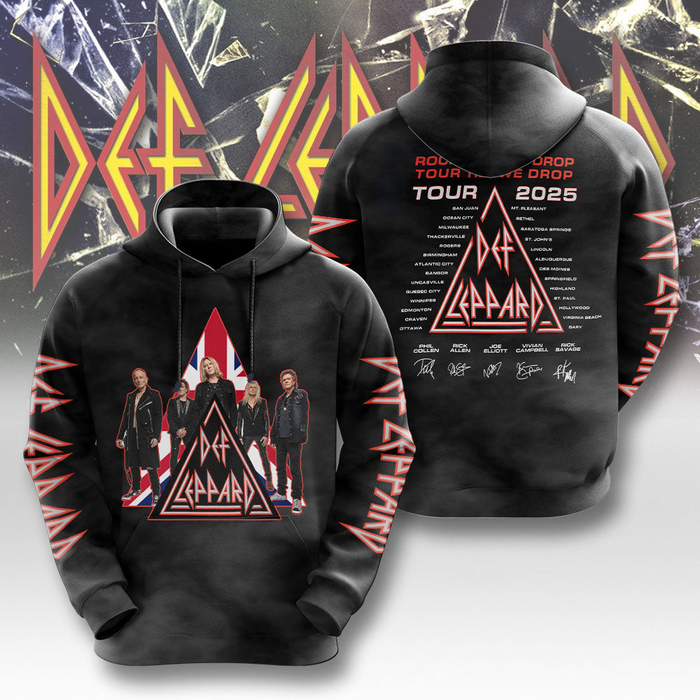 Def Leppard 3D Apparels – NGHIAVT 2437