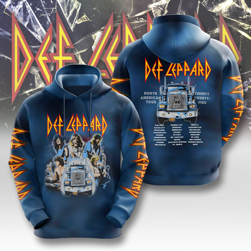 Def Leppard 3D Apparels – NGHIAVT 2440