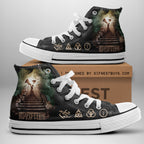 Led Zeppelin Band High Top Canvas Shoes – NGHIAVT 2567.3