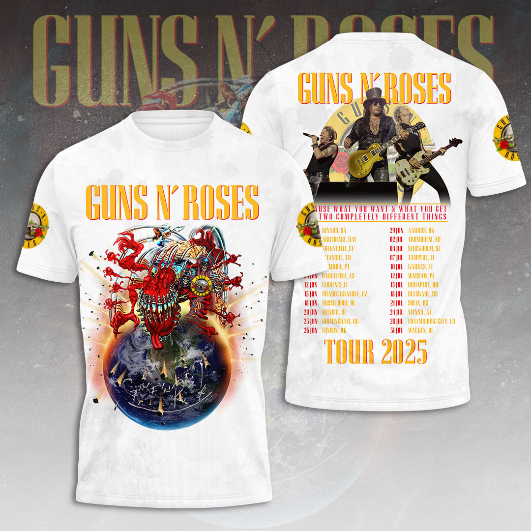Guns N' Roses 3D Apparel – NGHIAVT 2851