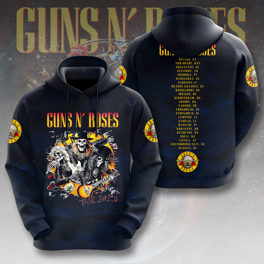 Guns N' Roses 3D Apparel – NGHIAVT 2854