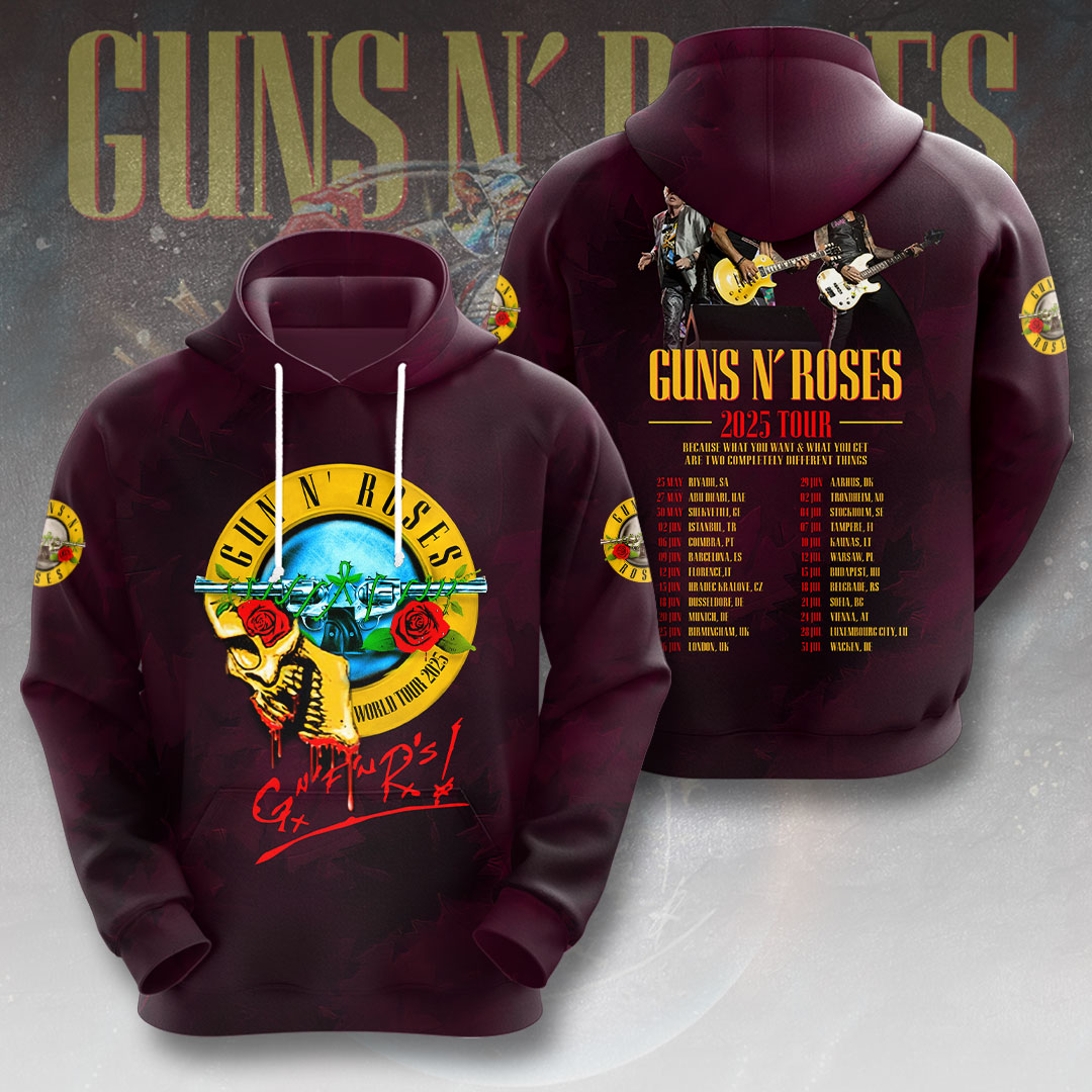 Guns N' Roses 3D Apparel – NGHIAVT 2855