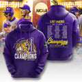 LSU Tigers Baseball 2025 National Champions 3D Apparel – NGHIAVT 2876