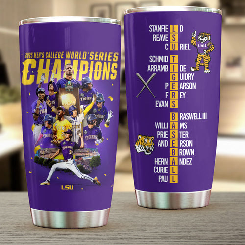 LSU Tigers Baseball Tumbler Cup – NGHIAVT 2879
