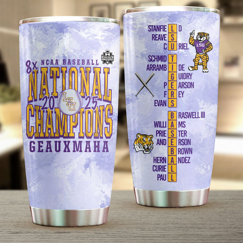 LSU Tigers Baseball Tumbler Cup – NGHIAVT 2880