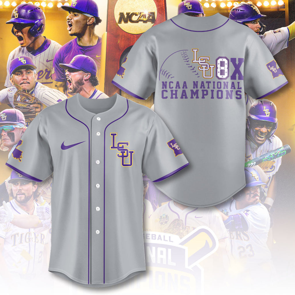 LSU Tigers Baseball Baseball Jersey – NGHIAVT 2887