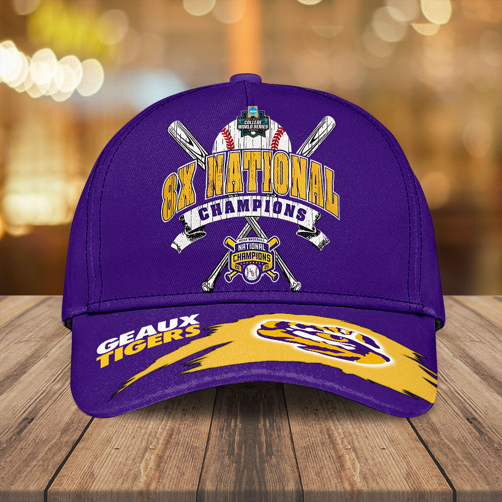 LSU Tigers Baseball 2025 National Champions Classic Cap – NGHIAVT 2945