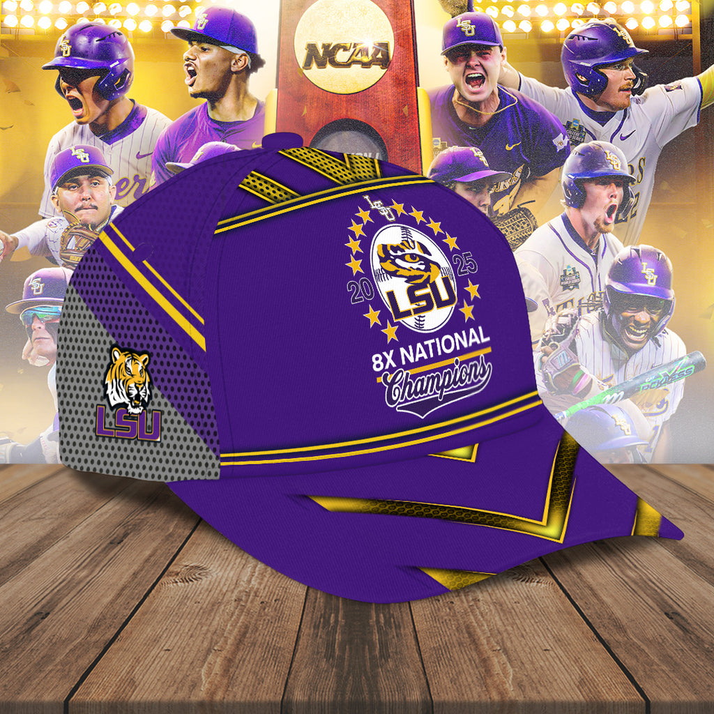 LSU Tigers Baseball 2025 National Champions Classic Cap – NGHIAVT 2948