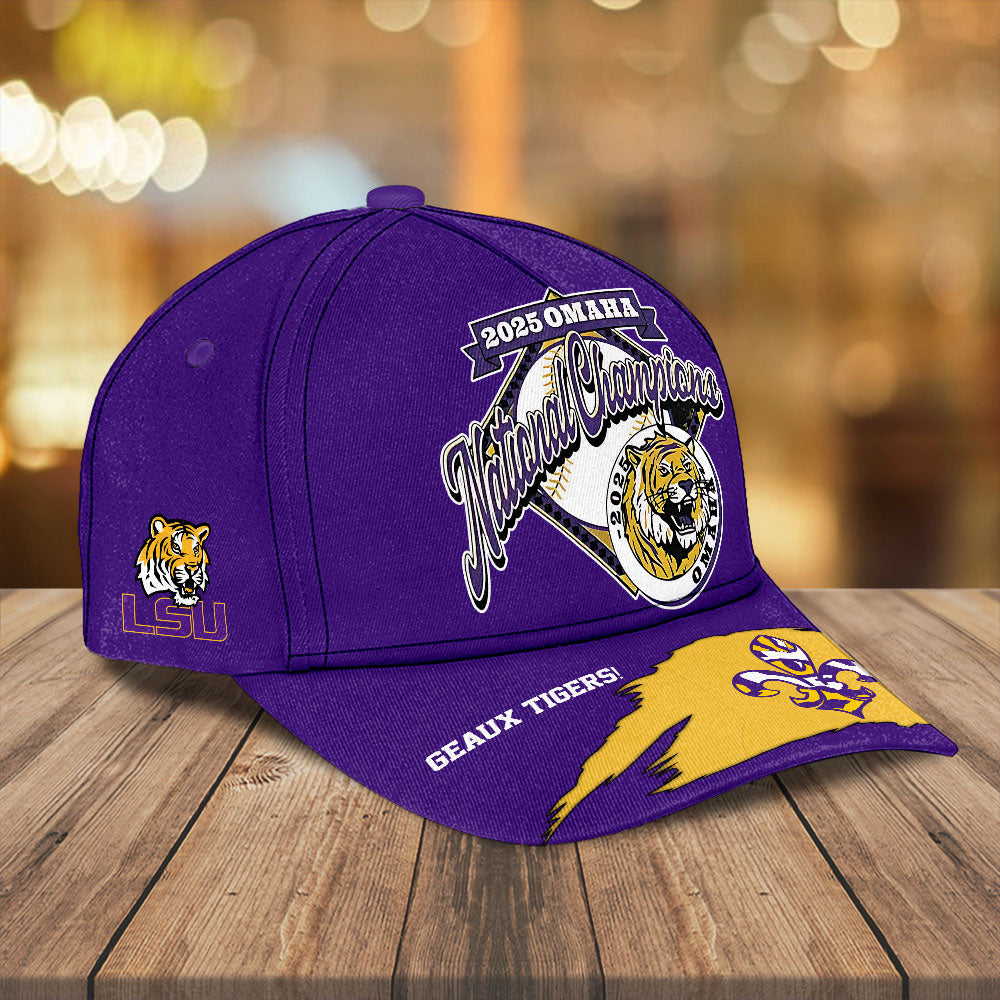 LSU Tigers Baseball 2025 National Champions Classic Cap – NGHIAVT 2950