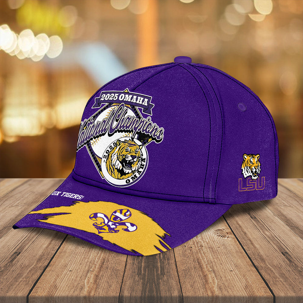 LSU Tigers Baseball 2025 National Champions Classic Cap – NGHIAVT 2950