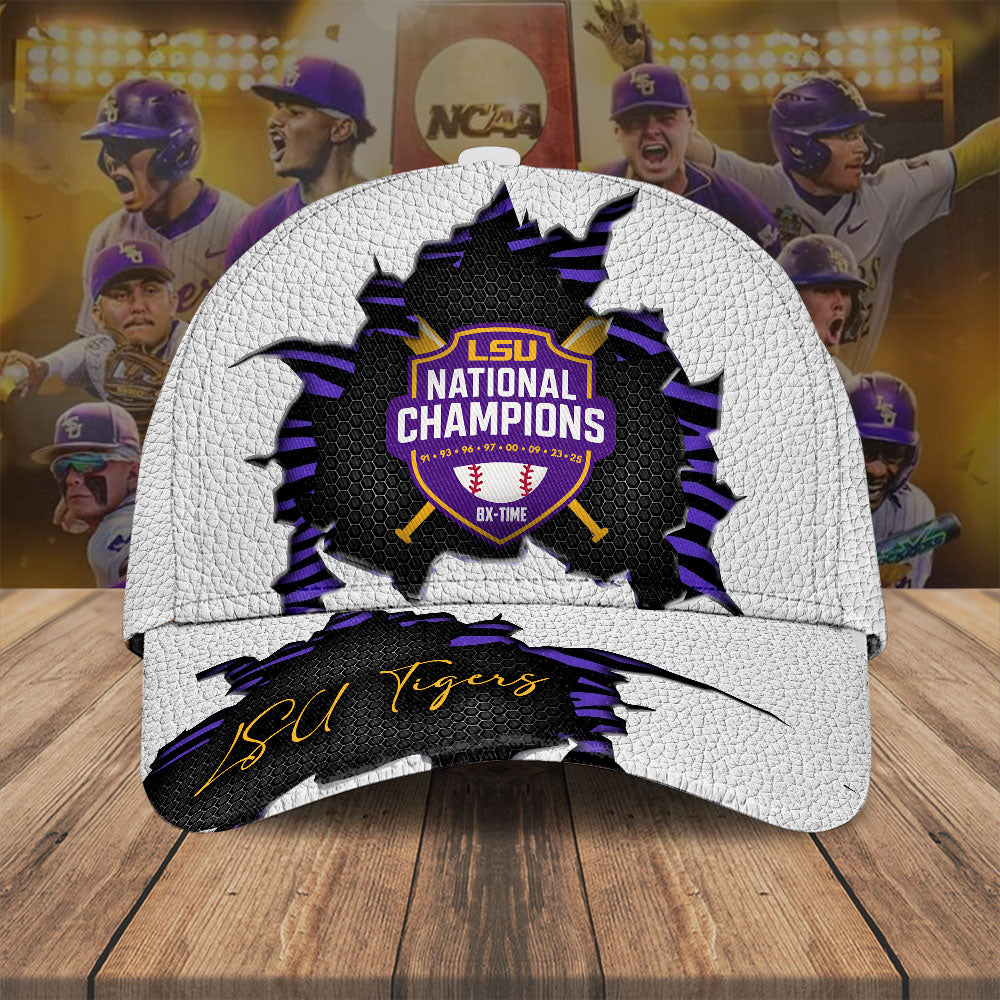 LSU Tigers Baseball 2025 National Champions Classic Cap – NGHIAVT 2997