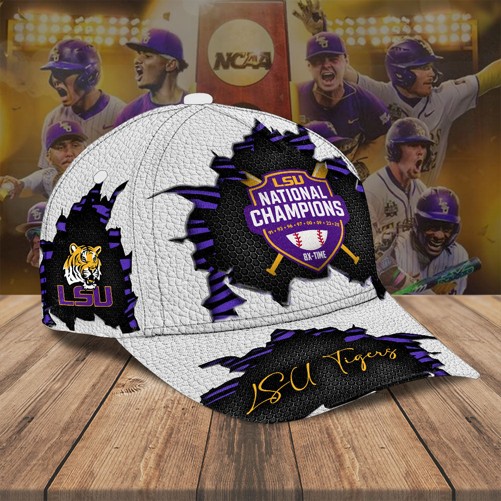 LSU Tigers Baseball 2025 National Champions Classic Cap – NGHIAVT 2997