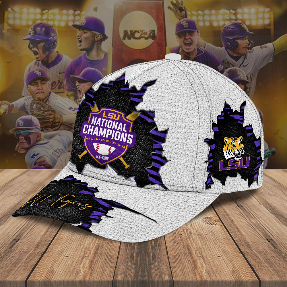 LSU Tigers Baseball 2025 National Champions Classic Cap – NGHIAVT 2997