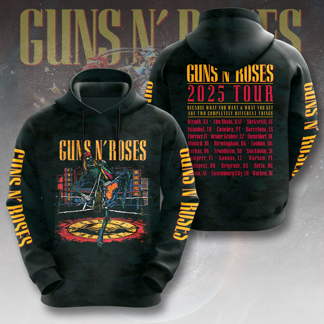 Guns N' Roses 3D Apparel – NGHIAVT 3016