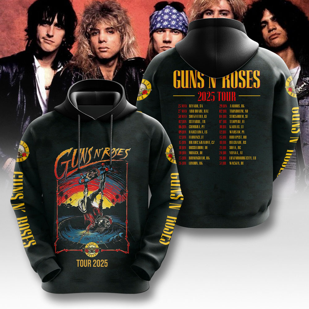 Guns N' Roses 3D Apparel – NGHIAVT 3019