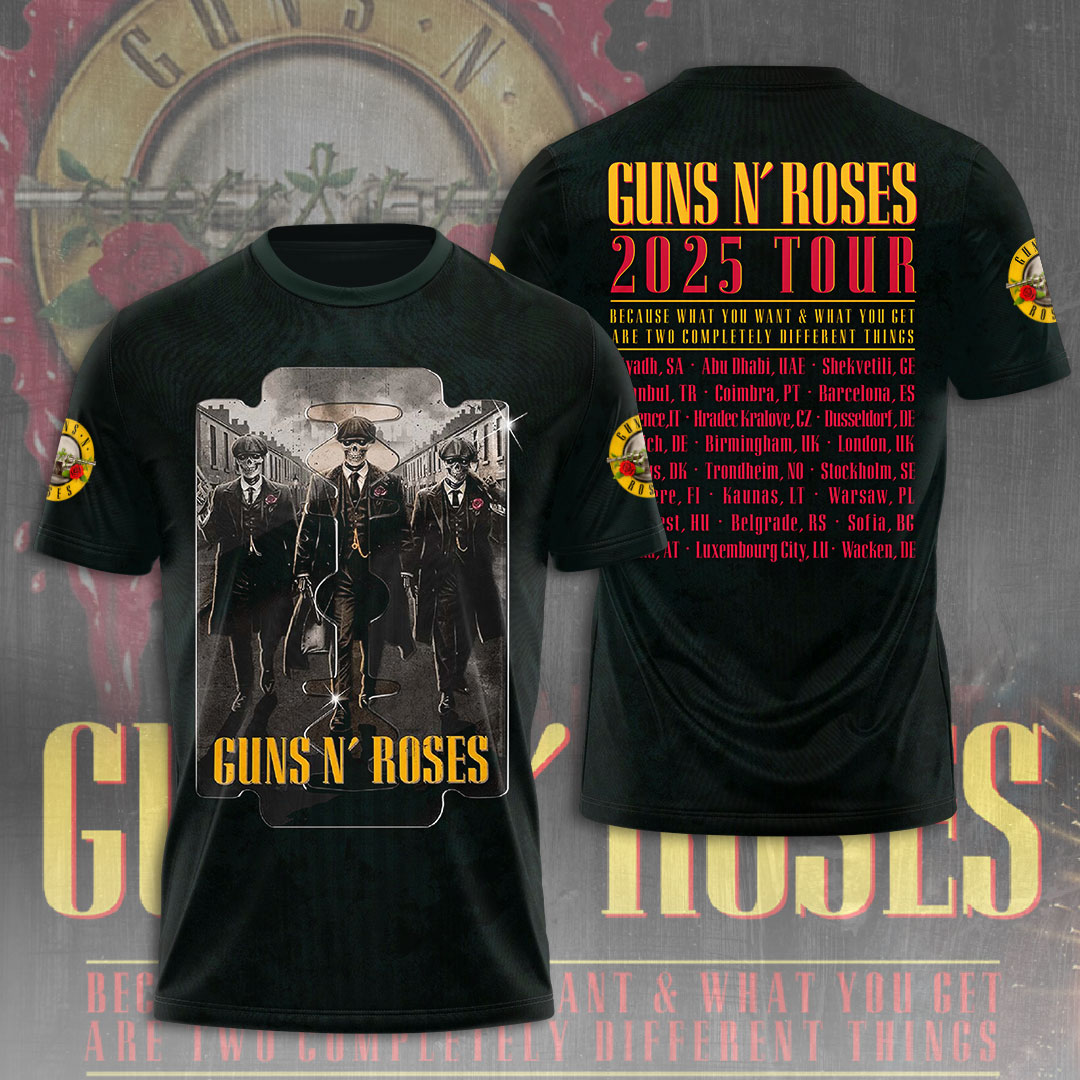 Guns N' Roses 3D Apparel – NGHIAVT 3094