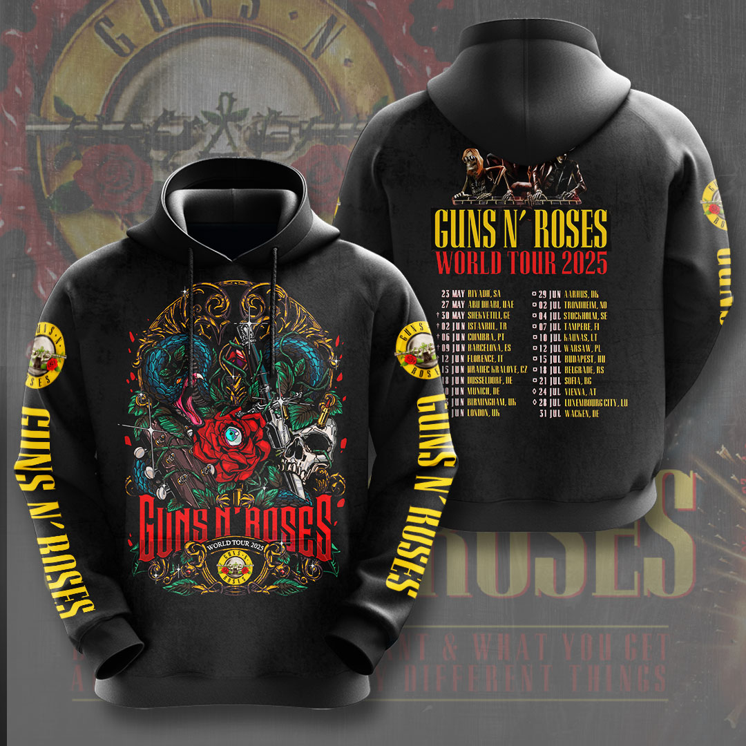 Guns N' Roses 3D Apparel – NGHIAVT 3096