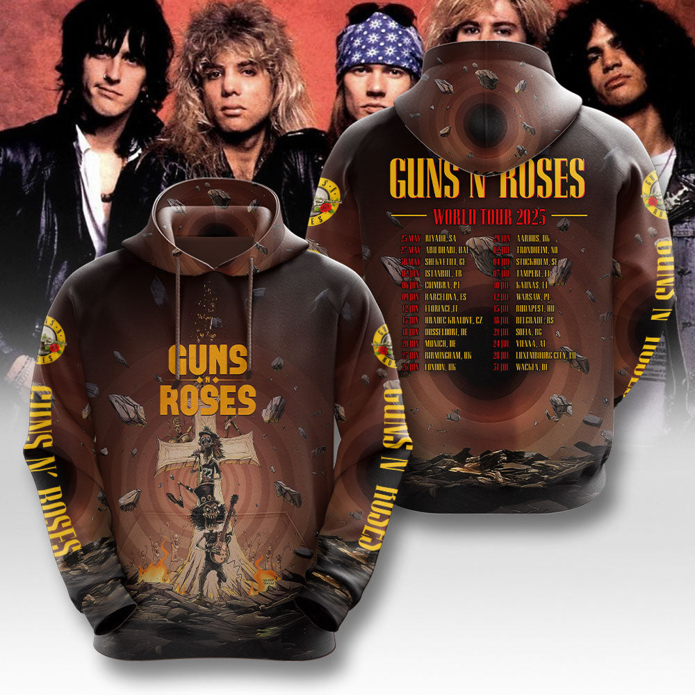 Guns N' Roses 3D Apparel – NGHIAVT 3097