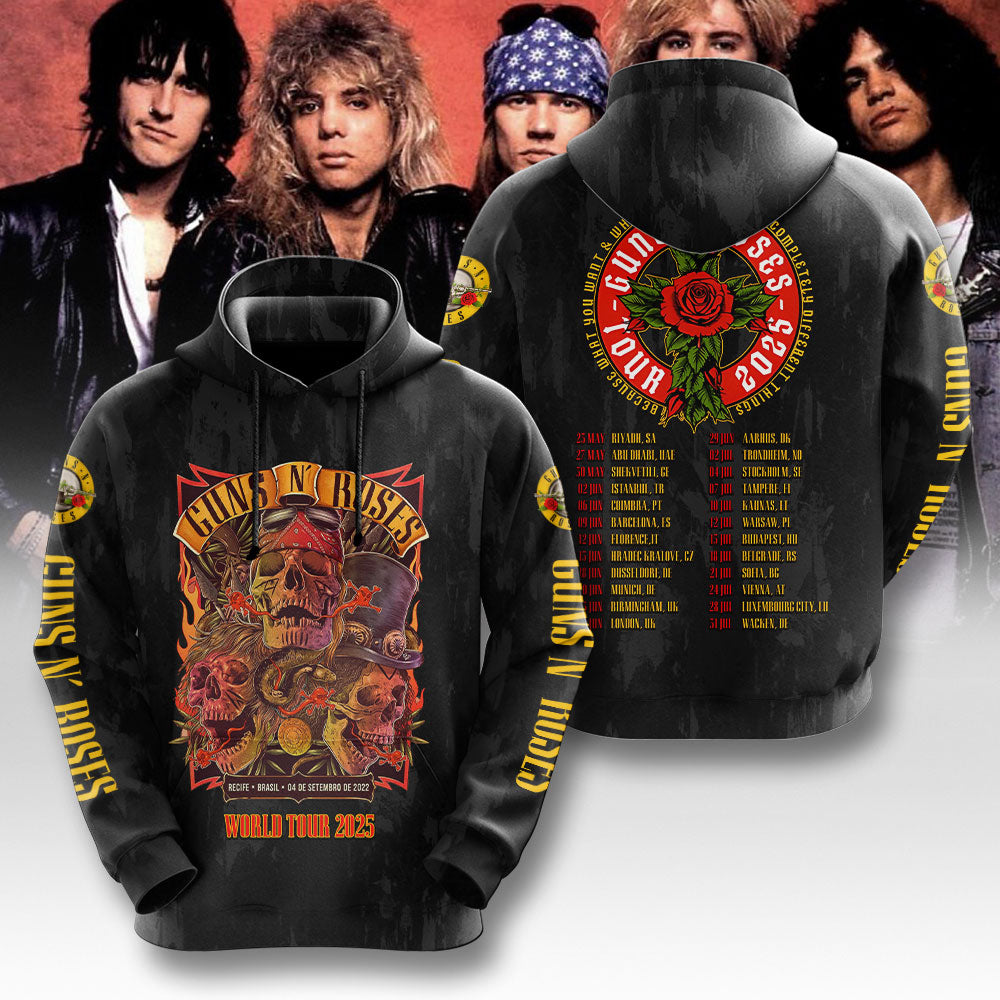 Guns N' Roses 3D Apparel – NGHIAVT 3100