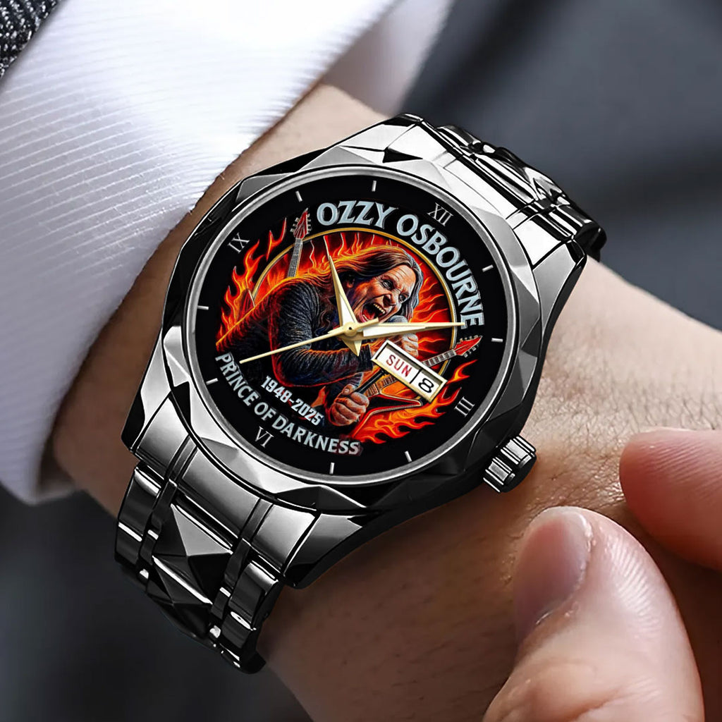 Ozzy Osbourne Alloy Luxury Quartz Watch – NGHIAVT 3295