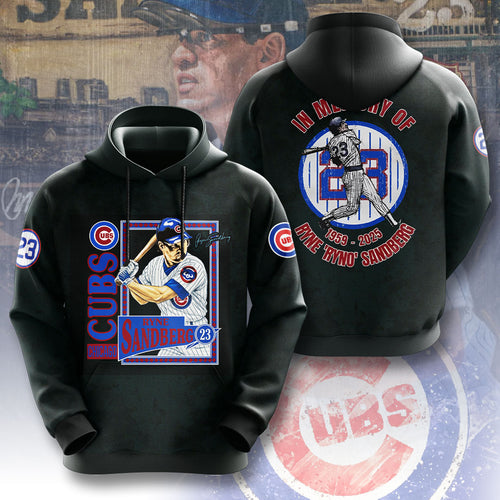 Chicago Cubs x Ryne Sandberg 3D Apparel – NGHIAVT 3365