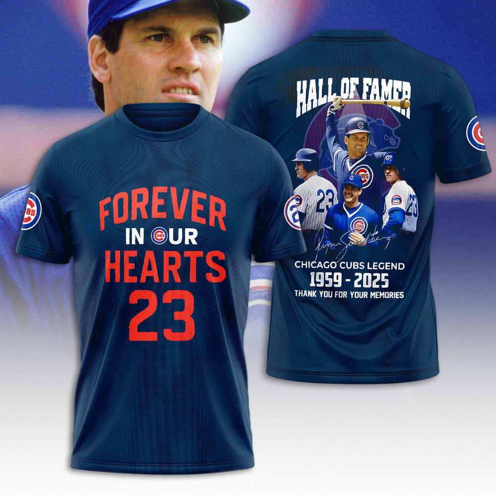Chicago Cubs x Ryne Sandberg 3D Apparel – NGHIAVT 3368