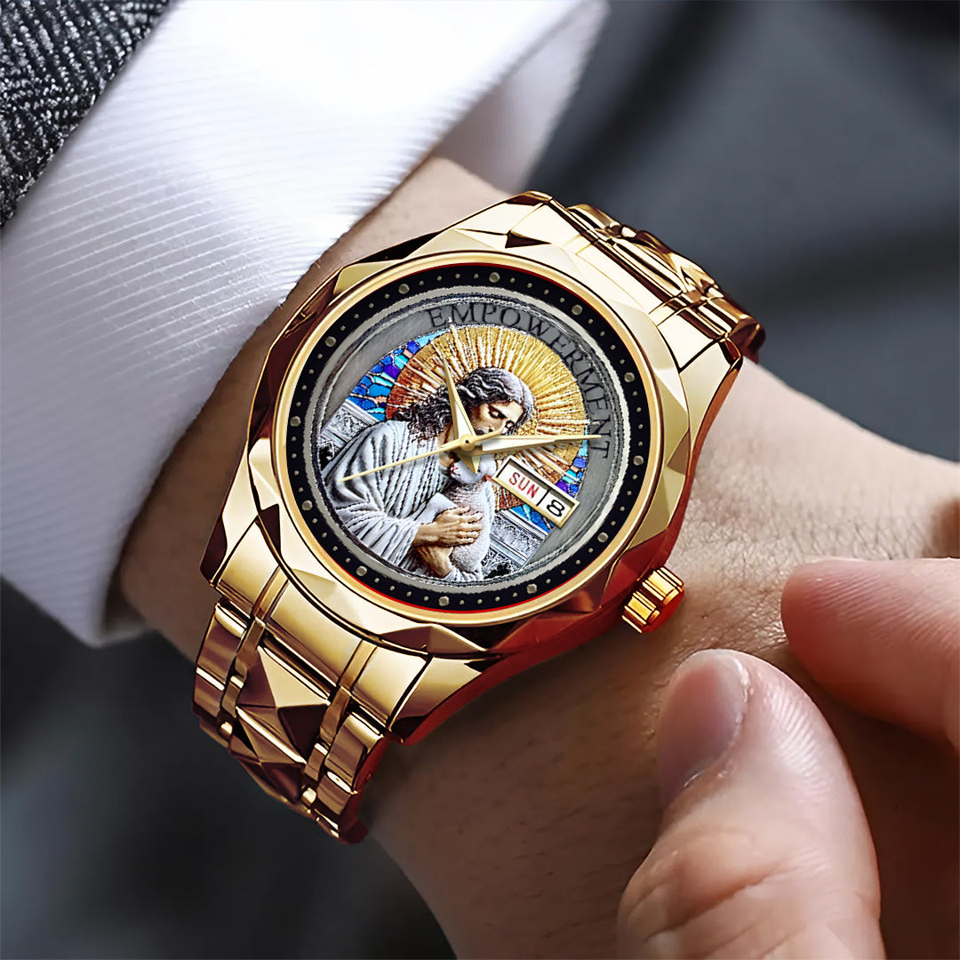 God Is Good Alloy Luxury Quartz Watch – NGHIAVT 3495