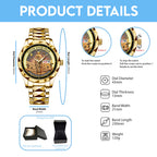 Christian Alloy Luxury Quartz Watch – NGHIAVT3496