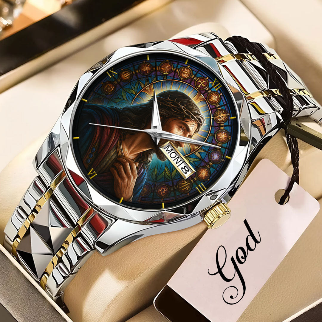 God Is Good Alloy Luxury Quartz Watch – NGHIAVT 3500