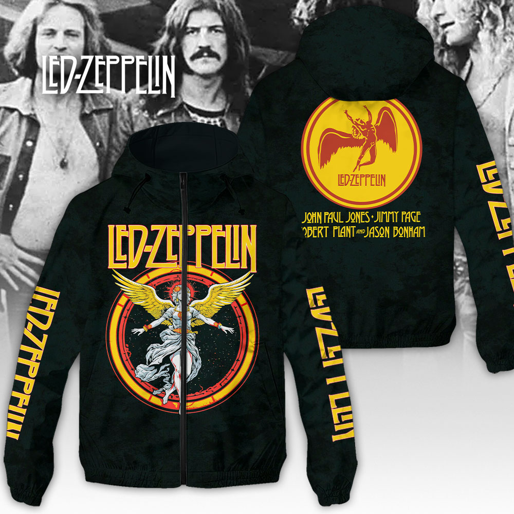 Led Zeppelin 3D Windbreaker Jacket – NGHIAVT3561.1