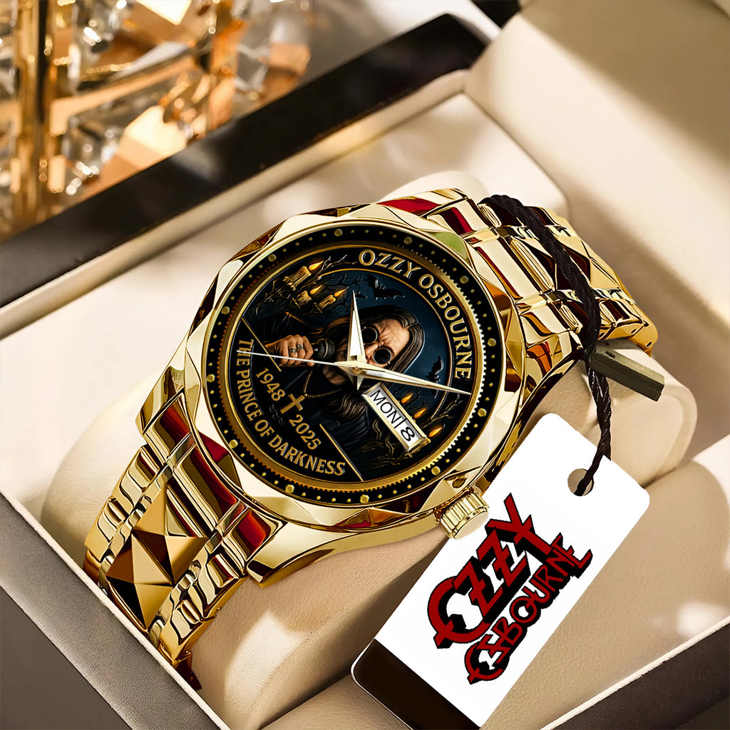 Ozzy Osbourne Alloy Luxury Quartz Watch – NGHIAVT3707