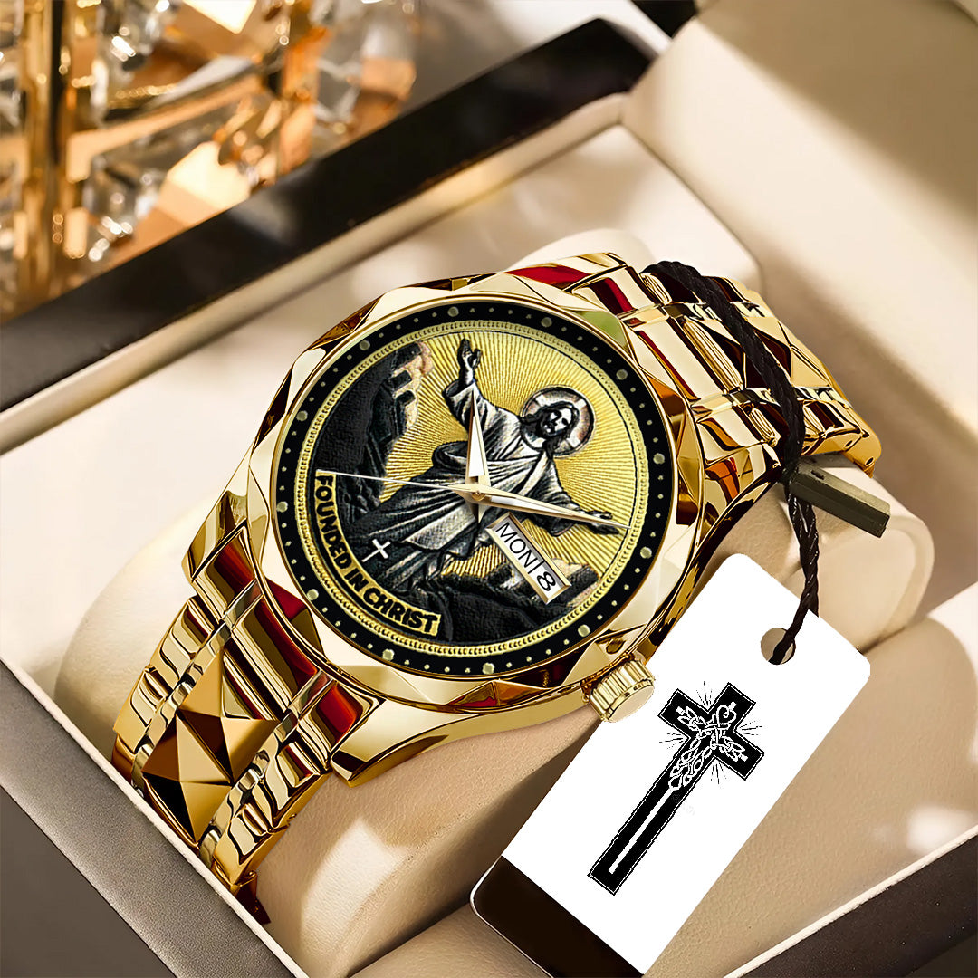 God is Good Alloy Luxury Quartz Watch – NGHIAVT3731