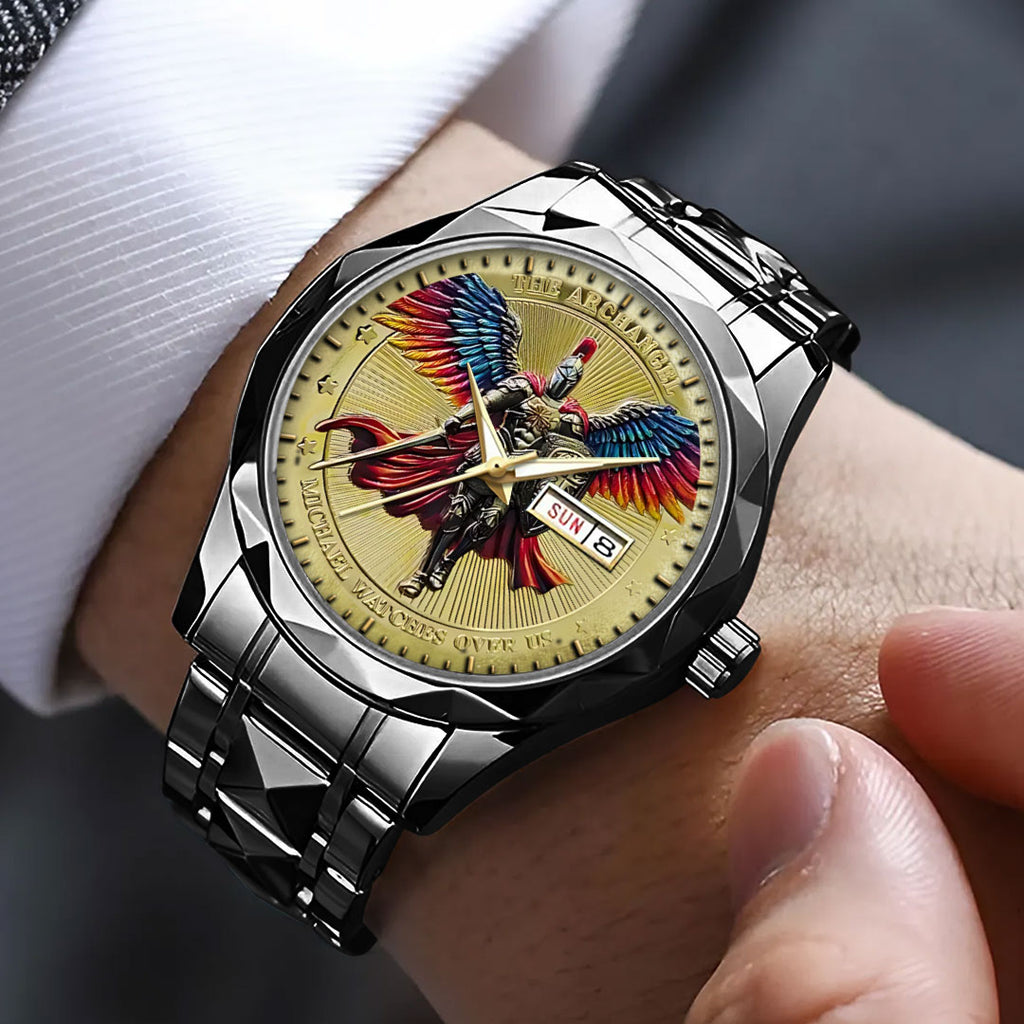 The Archangel Michael Alloy Luxury Quartz Watch – NGHIAVT3732