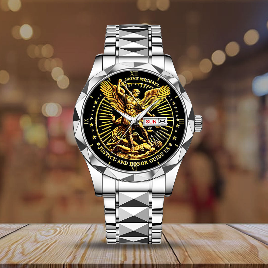 The Archangel Michael Alloy Luxury Quartz Watch – NGHIAVT3734