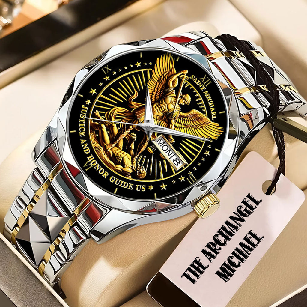 The Archangel Michael Alloy Luxury Quartz Watch – NGHIAVT3734