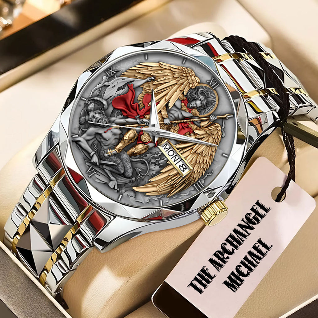 The Archangel Michael Alloy Luxury Quartz Watch – NGHIAVT3737