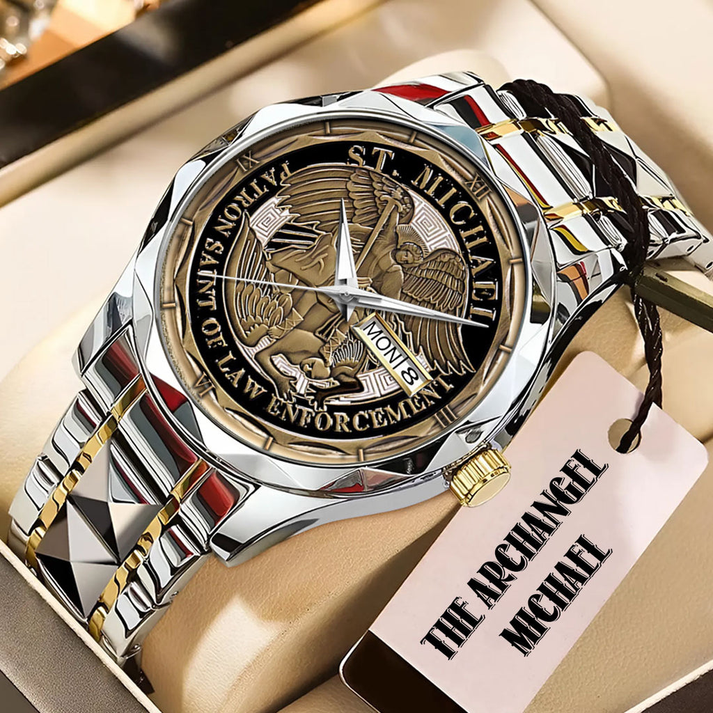 The Archangel Michael Alloy Luxury Quartz Watch – NGHIAVT3738