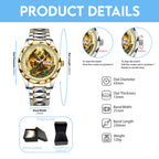 The Archangel Michael Alloy Luxury Quartz Watch – NGHIAVT3828